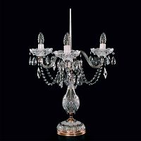 Светильник настольный Elite Bohemia S 689/3/02 Pt фото