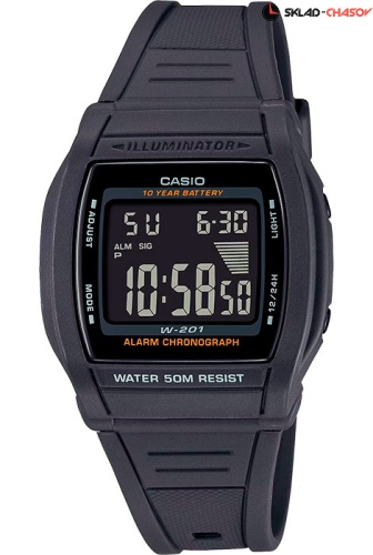 Casio W-201-1B фото