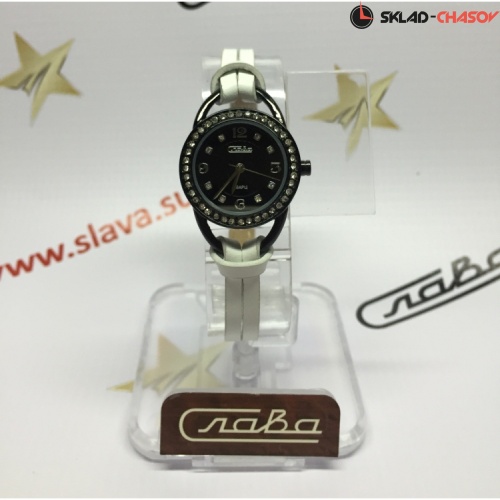 Кварцевые Слава "Инстинкт" логотип 6114203/2035 фото фото 2