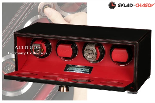 Шкатулка для автоподзавода 4-х часов Y-4br-fl фото фото 5