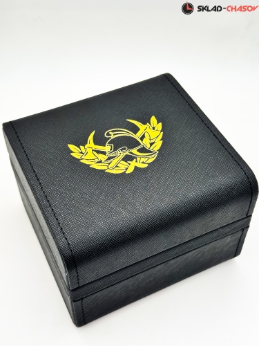 Часы 11145333кк с символикой "Пожарная охрана" на браслете кварцевые фото фото 6