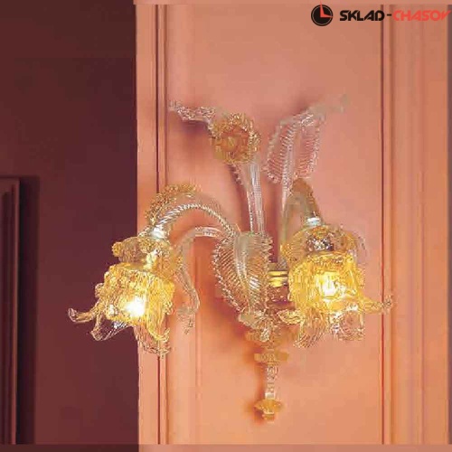 Бра Arte di Murano 7494/A2 Cristallo Ambra фото