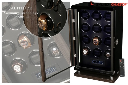 Шкатулка для автоподзавода 12-ти часов M1912GB-B фото фото 3