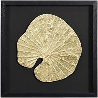 Панно настенное квадратное "Лист лотоса 2" фото