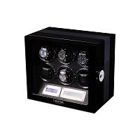 Шкатулка для автоподзавода 6-ти часов с отпечатком BRIDGE 06CFI фото