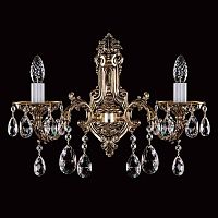 Бра Art Glass CR 0011/02/20 BRASS ANTIQUE CE WL фото