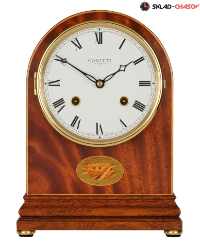 Часы настольные COMITTI The Regency Arch Top Mahogany Bell Strike C4102S фото