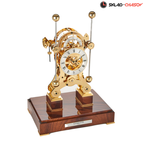 Часы настольные COMITTI GOLD PLATED NAVIGATOR S5076G фото фото 2