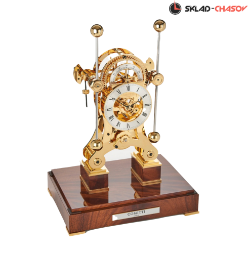 Часы настольные COMITTI GOLD PLATED NAVIGATOR S5076G фото фото 2