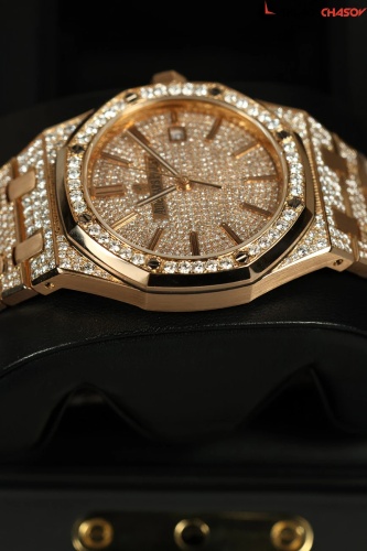 Часы Audemars Piguet Royal Oak Custom Diamonds 41mm фото фото 2