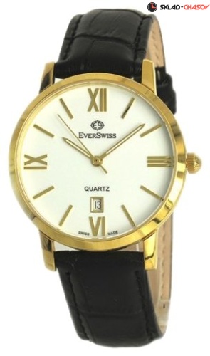 кварцевые наручные часы EverSwiss 9738-GLW фото