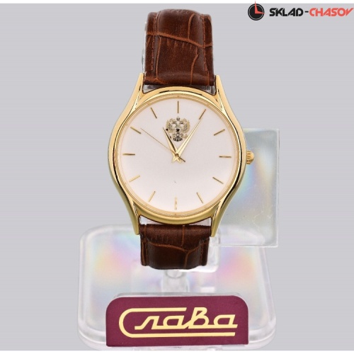 Кварцевые Слава "Патриот" логотип Герб РФ 1119535/2035 фото фото 2