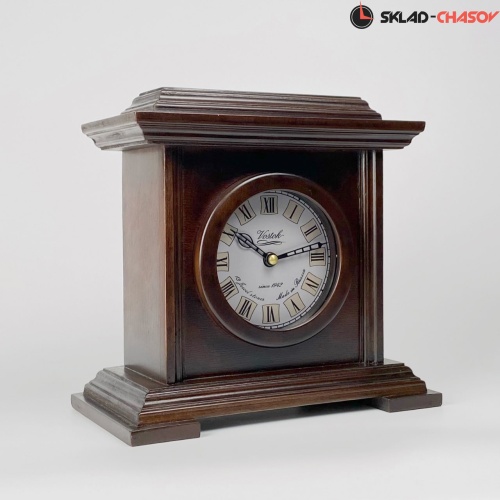 Настольные часы Весна 5-ЧМ Темный орех фото