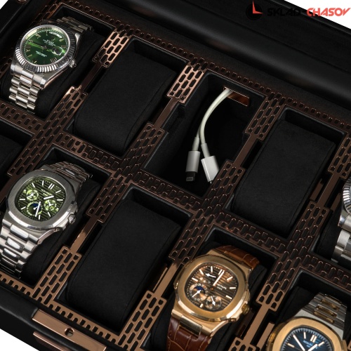 Шкатулка для хранения 10-ти часов Wolf 488116 фото фото 10