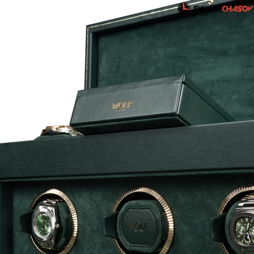 Шкатулка для автоподзавода 3-х часов Wolf 792341 фото фото 2