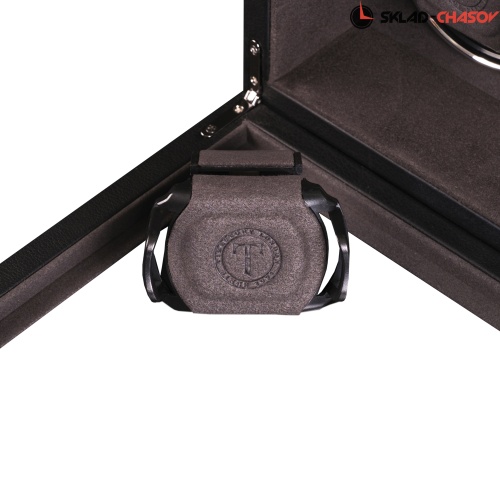 Шкатулка для автоподзавода 8-ми часов и хранения BADGE 08SBL фото фото 5