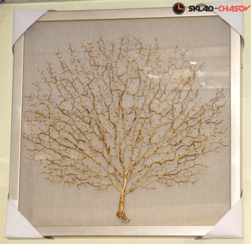 Панно "Кораллы 4" золото фото фото 4