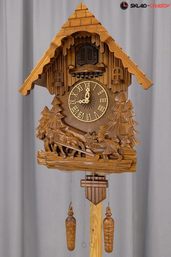 Часы с кукушкой Columbus CQ-020 "Земледелец" фото фото 2