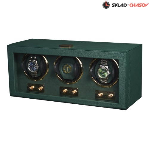 Шкатулка для автоподзавода 3-х часов Badge 03MGR фото