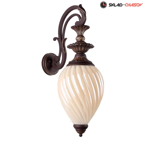 Бра BEATRICE W2590.1 SCHOKOBRAUN & GOLD фото