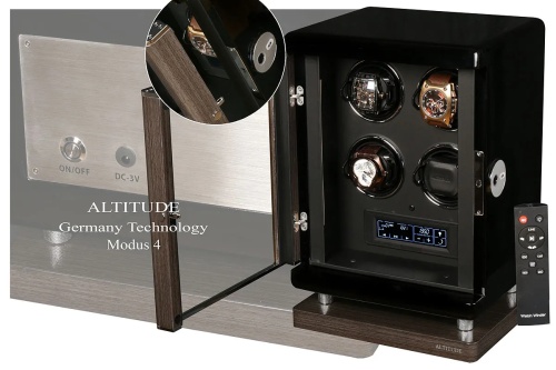 Шкатулка для автоподзавода 4-х часов M1904GB-B фото фото 2