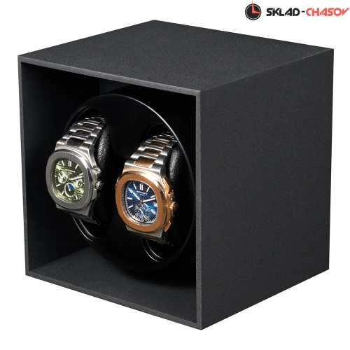 Шкатулка для автоподзавода 2-х часов Altitude A2Gray-PLC фото фото 5