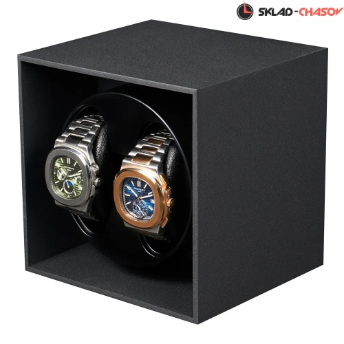 Шкатулка для автоподзавода 2-х часов Altitude A2Gray-PLC фото фото 5