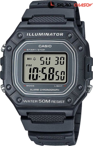 Casio Standard W-218H-8AVEF фото