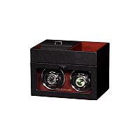 Шкатулка для автоподзавода 2-х часов LEATHER 02R фото