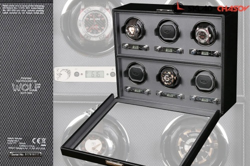Шкатулка для автоподзавода 6-ти часов Wolf 456802 фото фото 5