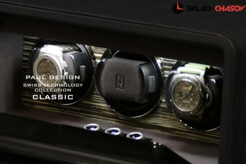 Шкатулка для подзавода 3-х часов Classic3 - LBU фото фото 4