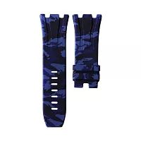 Ремешок Для Часов Blue Camo Ap Royal Oak Offshore 44mm Strap фото