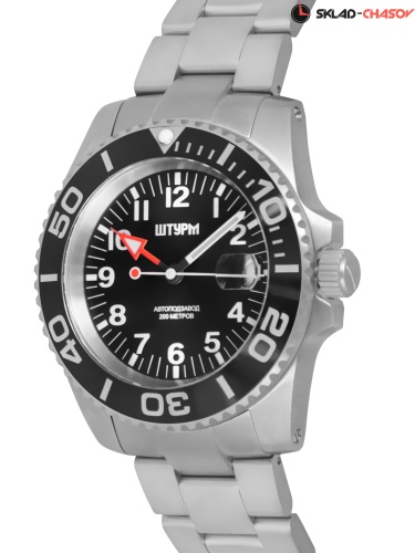 Часы "ШТУРМ" 75967452кк на браслете механические фото фото 3