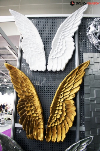 Настенное панно "Крылья золотые" фото фото 3
