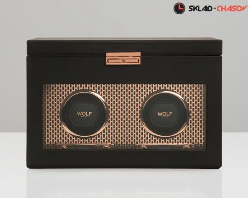 Шкатулка для автоподзавода 2-х часов Wolf 469316 фото фото 4