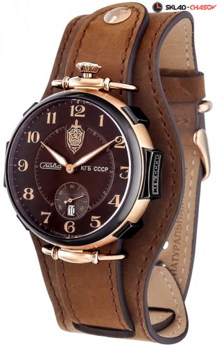 Механические с автоподзаводом Слава "КГБ" логотип КГБ 9626430/300-2555 фото