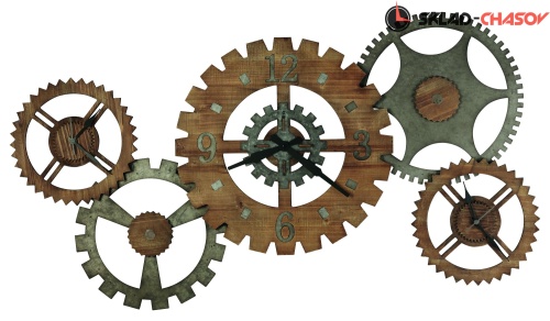 Howard Miller 625-727 COGWHEEL III настенные часы фото