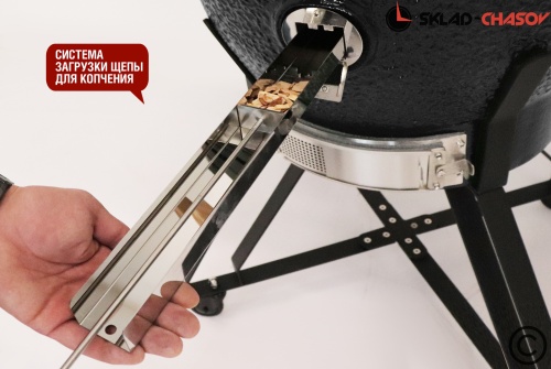 Керамический гриль SG24 PRO CFG 61 см / 24 дюйма (черный) фото фото 8