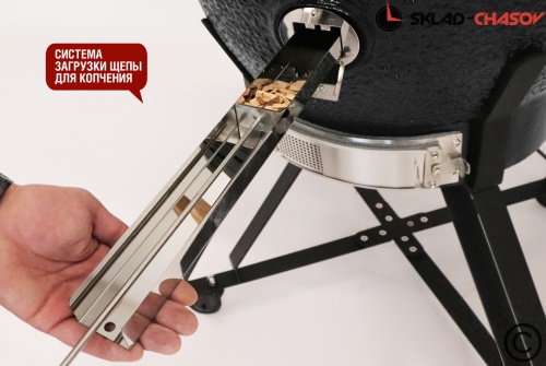 Керамический гриль SG24 PRO CFG 61 см / 24 дюйма (черный) фото фото 8