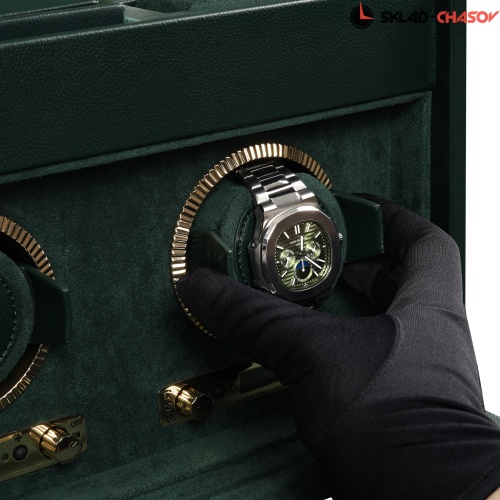 Шкатулка для автоподзавода 3-х часов Wolf 792341 фото фото 7