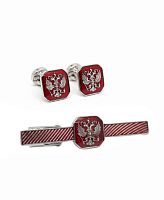 Запонки и Зажим для галстука "Президент" 54505-545005кк фото