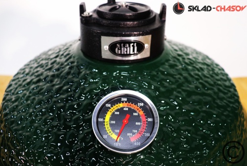 Гриль керамический SG PRO, 39,8 см / 16 дюймов (зеленый) фото фото 6