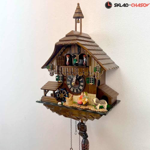 Часы кварцевые с кукушкой SARS 04484-8MT фото фото 6