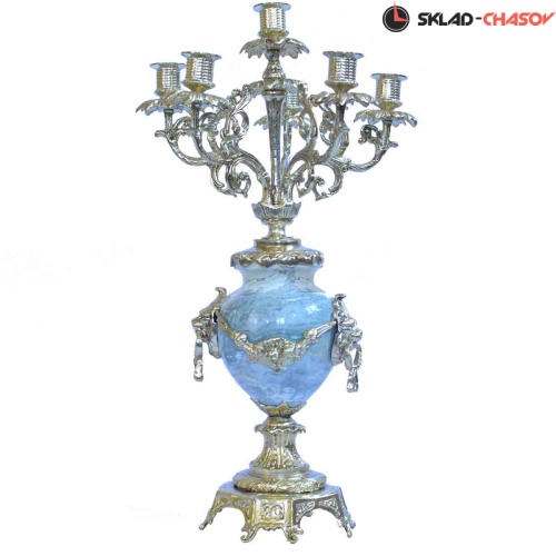 Часы с канделябрами Real Bronze C3125GRYM фото фото 2