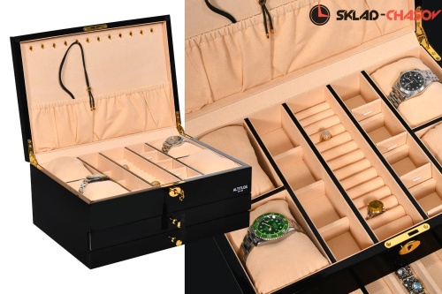Шкатулка для хранения украшений и часов 501-BC фото фото 6
