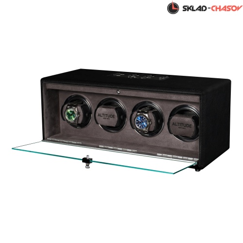 Шкатулка для автоподзавода 4-х часов Altitude E4BG фото фото 3