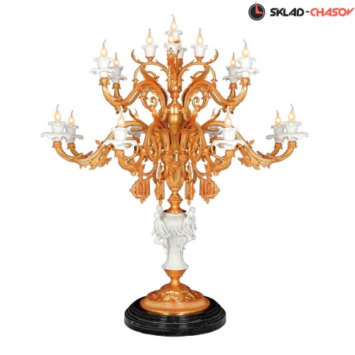 Бронзовый светильник Mahdi FL 253/17 фото