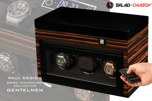 Шкатулка для хранения 5 часов и подзавода 3 часов Gentlemen 3+5 MAC-N фото фото 6