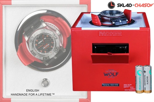 Шкатулка для автоподзавода 1-х часов Wolf 462604 фото фото 5