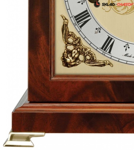 Часы настольные COMITTI The Georgian Basket Top In Mahogany C4311TCH фото фото 4
